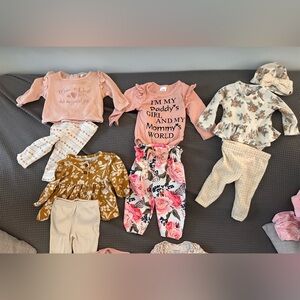 0-3 month clothes - bulk